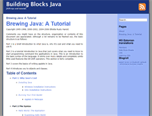 Tablet Screenshot of buildingblocksjava.com